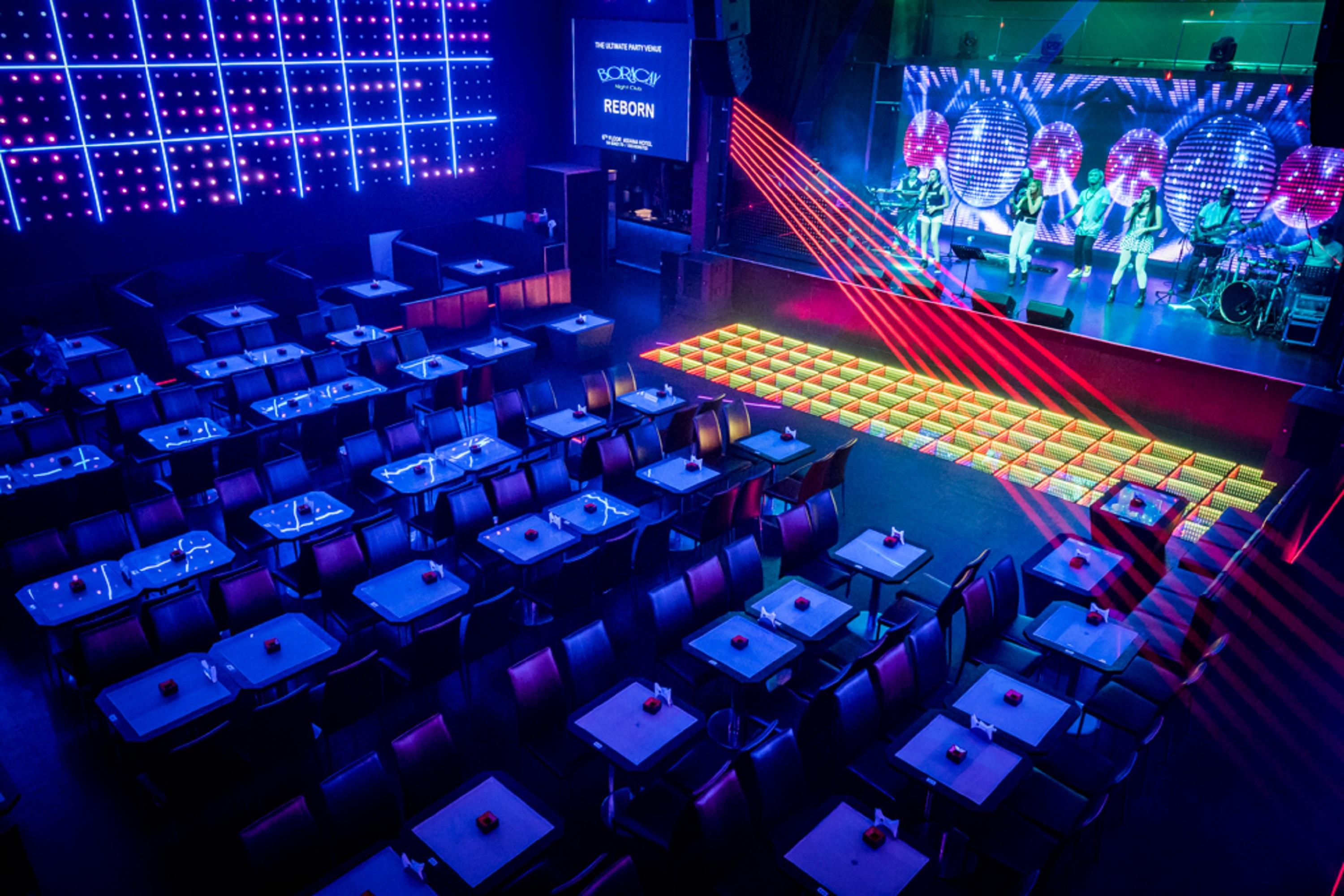 Asiana Hotel Dubai Dış mekan fotoğraf Interior of the nightclub