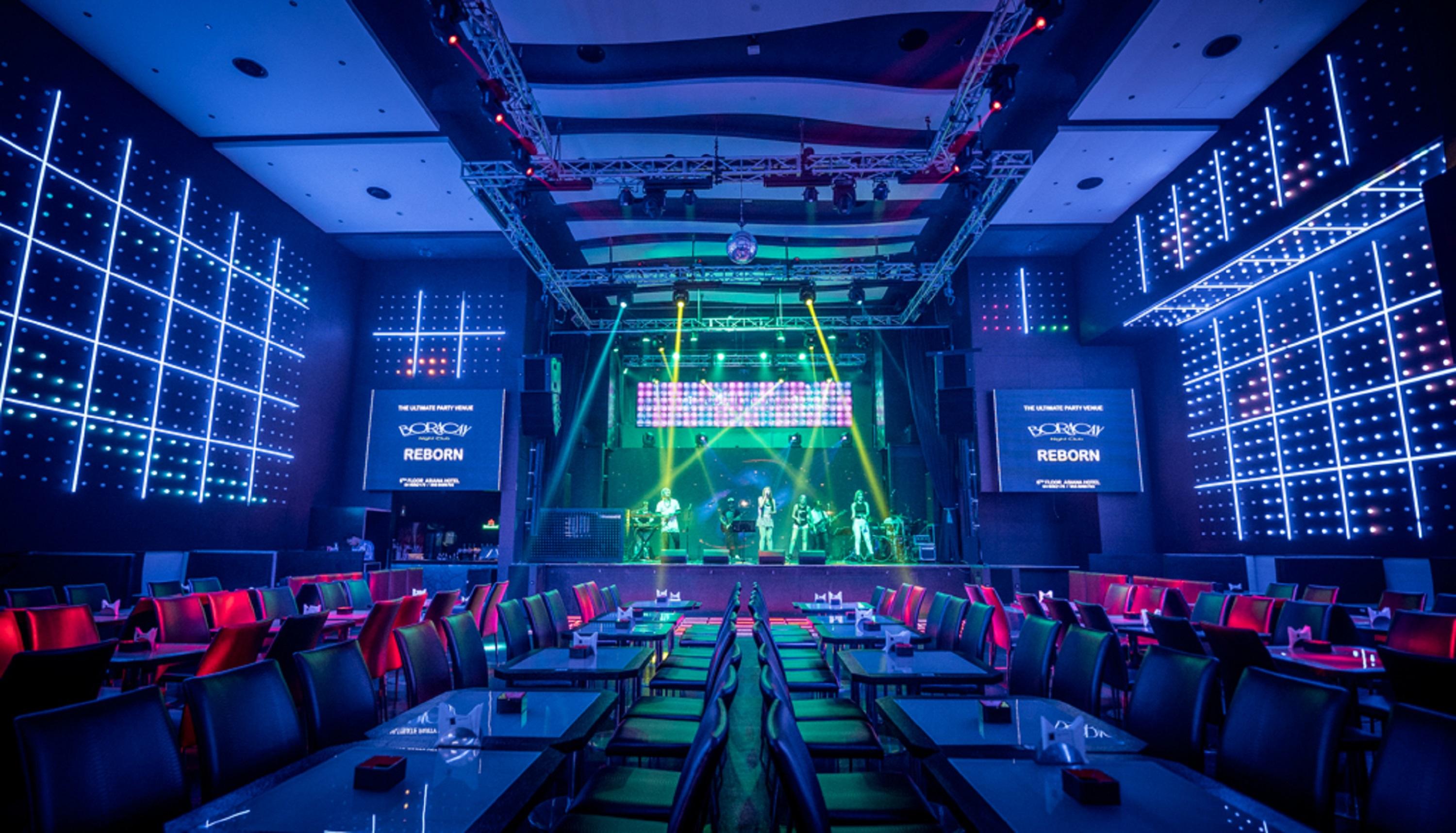 Asiana Hotel Dubai Dış mekan fotoğraf The interior of the nightclub
